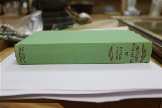A 1951 reprint, George Orwell 1984 and other books